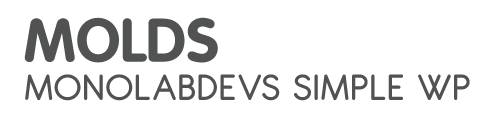MonoLabDevs Simple WP Theme Demo